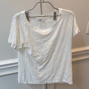 Vince Cream Short Sleeve Women's Tee